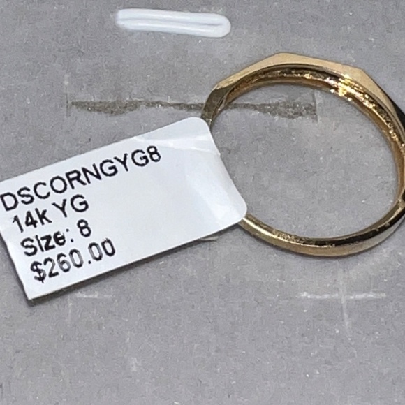 ZOE LEV 14k yellow gold disco ring - Picture 3 of 5